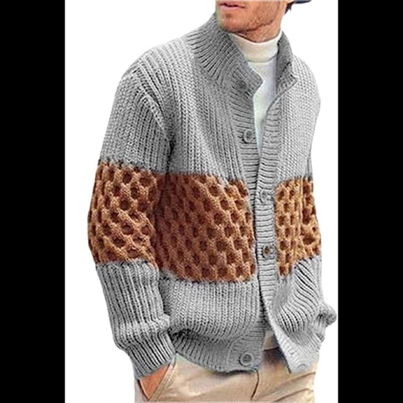 Mens Cardigan Sweater Other - New W Tags Mens Cardigan Sweater w/ 5 Button Closure Multiple Sizes